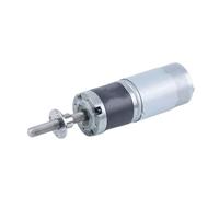 GuidNaurys 1pcs 12V DC Planetary Reduction Motor 50mm Long M8 Threaded Screw Rod Shaft Gear Motor 36mm Diameter Geared Motor stage Assembly(1540RPM)