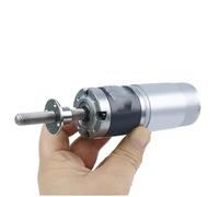 GuidNaurys 1pcs 24V DC Metal Planetary Gearbox Speed Reducer Motor 36mm diameter Reduction Motor M8 Threaded Screw Shaft Gear Motor stage Assembly(11RPM)