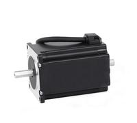 GuidNaurys 1pcs 3A 1.8 Degree Nema 23 Stepper Motor 1.2N.m 2.3N.m 2.7N.m 2 Phase 4 Wires 57x57mm Flange Step Motor 8mm Dual Shaft stage Assembly(57x57x56mm 1.2Nm)