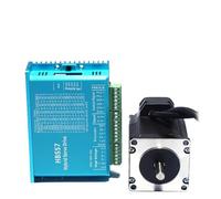 GuidNaurys 1pcs 3N.m 3.5A Nema 23 Stepper Motor Driver Kit 2 Phase 4 Wires 57x57x132mm Closed Loop Hybrid Stepper Drive 8mm Shaft stage Assembly