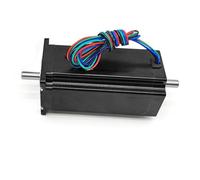 GuidNaurys 1pcs 8mm Dual Shaft Nema 23 Stepper Motor 3N.m 425oz-in 3A 1.8 Degree 57x57x112mm Step Motor 2 Phase 4 Wires 57HS112 stage Assembly