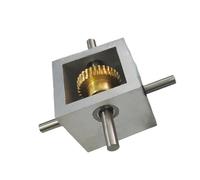 GuidNaurys 1pcs 90 Degree Steering Gearbox 8x118mm Shaft Right Angle Deceleration Commutator 1:30 Transmission Reversing Gearbox modify steeing