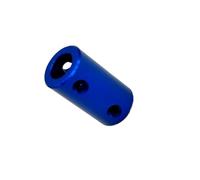 GuidNaurys 1pcs D14 L25 Rigid Coupling 3mm 3.17mm 4mm 5mm 6mm 6.35mm 7mm 8mm Aluminum Shaft Connector Motor Rigid Coupler axis connection(3mm x 6mm)