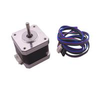GuidNaurys 1pcs Nema 17 Stepper Motor 2 Phase 4 Wires 1.8 Degree 1.3A 28N.cm 42x42x34mm 17HS3401 Stepping Motor stage Assembly