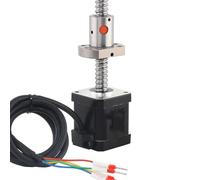 GuidNaurys 1pcs Nema 17 Stepper Motor Linear Slide Table Module SFU1204 Ball Screw 1.8A 52N.cm 2 Phase 4 Wires 42x42x48mm Step Motor stage Assembly(350mm)