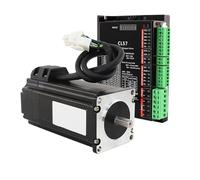 GuidNaurys 1pcs Nema 23 Closed Loop Step Motor Driver Kit 4A 3.3N.M 2 Phase 4 Wires 57x57x100mm Stepper Motor 18-90V DC CL57 Drive stage Assembly