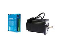 GuidNaurys 1pcs Nema 34 Stepper Motor HBS86HD Hybrid Drive Driver Kit 8.5N.m 5.8A 2 Phase 4 Wires 86x86x137mm Stepper Motor stage Assembly