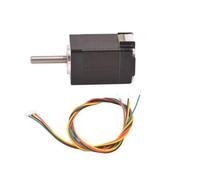 GuidNaurys 1pcs Nema 8 Stepper Motor 0.6A 20mN.m 1.8 Degree 20x20mm Frame Stepping Motor 3.5x10mm Cut Shaft 2 Phase 4 Wires Step Motor stage Assembly