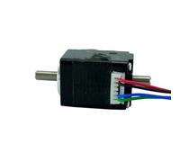 GuidNaurys 1pcs Nema 8 Stepper Motor 1.8 Degree 1.4N.cm 0.6A 20x20mm Frame Stepping Motor 3.5mm D Dual Shaft 20x20x28mm Step Motor stage Assembly