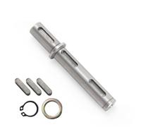 GuidNaurys 1pcs NMRV030 Worm Reducer Gearbox Output Single Shaft 14mm Diameter 100mm Length Gearbox Output Shaft stage Assembly