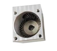 GuidNaurys 1pcs Spiral Bevel Gear Driver Commutator 1 Module 15T 30T 90 Degree Reversing Gearbox 1:2 Right Angle Steering Gearbox modify steeing