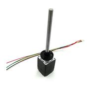 GuidNaurys 1pcs Tr4.76 Linear Screw Nema 8 Stepper Motor 0.6A 20x20x30mm Step Motor 0.635mm Pitch 70mm 100mm 150mm Long Screw stage Assembly(100mm)