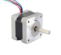 GuidNaurys 2 Phase 4 Wires 35x35x28mm Stepping Motor 0.9 Degree 11N.cm 15.58oz.in 0.4A Nema 14 Stepper Motor for 3D Printer stage Assembly