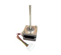 GuidNaurys 2 Phase 6 Wires 35mm Stepper Motor 1.8 Degree 0.08N.m Nema 14 Step Motor 5x64mm Linear Screw Shaft 42x42x25.6mm stage Assembly