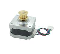 GuidNaurys 20T Pulley Gear Nema 16 Stepping Motor 2 Phase 4 Wire 39x39mm Frame Stepper Motor 0.2N.m 12V DC 1.8 Degree stage Assembly