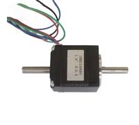 GuidNaurys 28mm Flange Step Motor 6N.cm 8.3oz-in 1.8 Degree 28x28x33mm Hybrid Stepper Motor 5mm Dual Shaft Nema 11 Stepper Motor stage Assembly