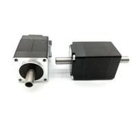 GuidNaurys 2pcs Nema 8 Stepper Motor 1.8 Degree 18mN.m 0.6A 2 Phase 4 Wire 5mm Hollow Dual Shaft 20x20x30mm Stepping Motor stage Assembly(2.5mm ID)