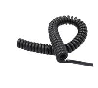 GuidNaurys 3 Core 2.5mm2 Spiral Telescopic Wire 13AWG Stretchable Spring Electrical Cable Wire Retractable Cord(Stretch 3 meters)