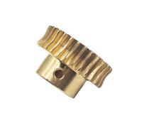 GuidNaurys 30T Copper Turbine Gear 30 Teeth Worm Gear 1:30 Reduction Ratio Turbine Worm Pinion meshing angle(0.8M 30T 5mm bore)