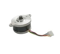 GuidNaurys 35mm Diameter Round Stepper Motor 1.8 Degree 3.48V 1.88A 13N.cm Nema 14 Stepper Motor 0.5M 10T Gear stage Assembly