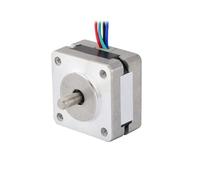 GuidNaurys 35mm Frame 2 Phase 4 Wire Stepper Motor 1.8 Degree 5N.cm 7.08oz.in 0.4A 10V Nema 14 Stepper Motor 35x35x20mm Bipolar Motor stage Assembly