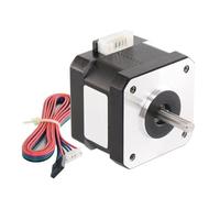 GuidNaurys 3PCS 1.8 Degree 42x42x34mm Stepper Motor 1 Meter Cable Nema 17 Stepper Motor 12V DC 0.4A 28N.cm 2 Phase 4 Wires stage Assembly