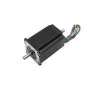 GuidNaurys 3pcs 2.2Nm 3A 57mm Flange Stepping Motor 57x57x82mm 1.8 Degree Nema 23 Stepper Motor 8mm Dual Shaft stage Assembly