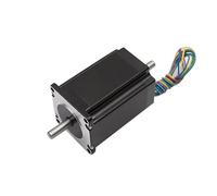 GuidNaurys 3pcs Nema 23 Stepper Motor 1.8 Degree 3A 3N.m 57x57x112mm Stepping Motor 2 Phase 4 Wire 8mm Double Shaft stage Assembly