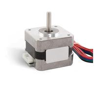 GuidNaurys 42 Stepping Motor 0.4A 28N.CM 1.8 Degree 5mm D Shaft Nema 17 Stepper Motor 42BYGH 2 Phase 4 Wires 42x34mm Stepper Motor stage Assembly
