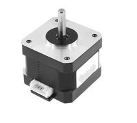 GuidNaurys 42x42x34mm Hybrid Stepper Motor 12V 24V 1.0A 34N.cm 1.8 Degree 2 Phase 4 Wires Nema 17 Stepper Motor 1 Meter Cable stage Assembly(Black)