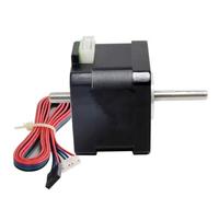GuidNaurys 5pcs 1.8 Degree 42x42x34mm Stepping Motor 2 Phase 4 Wires 1.3A 28N.cm 5mm Double Shaft Nema 17 Stepper Motor 17HS3401S Motor stage Assembly