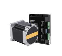 GuidNaurys 6.5N.m 4.6A 2 Phase Step Motor 14mm Shaft with Keyway Nema 34 Open Loop Stepper Motor Driver Kit 2.4A 7.2A DM860S Driver stage Assembly