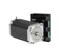 GuidNaurys 86 Step Motor with Driver Kit 1.8 Degree 12N.m 6.0A Nema 34 Open Loop Stepper Motor 2.4A-7.2A DM860S Driver for 3D Printer stage Assembly