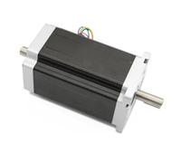 GuidNaurys 86mm Stepping Motor 2 Phase 4 Wire 86x86x150mm 12N.m 1700oz-in 6A Nema 34 Stepping Motor 14mm Double Shaft stage Assembly