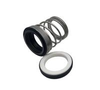 GuidNaurys 960 Series Mechanical Seal 14mm to 38mm Shaft Size Ceramic Carbon NBR Single Spring Water Pump Shaft Seal Coil Industrial(20mm ID)