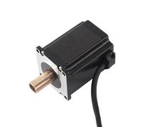GuidNaurys Copper Dual Hollow Shaft Nema 23 Stepper Motor 2.8A 1.26N.m 1.89N.m 1.8 Degree 57mm Frame Step Motor for Worm Wheel Edging stage Assembly(57x57x56mm)