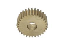 GuidNaurys Copper Spur Gear 0.6 Module 56 Teeth Straight Teeth Cylindrical Flat Gear 34.8mm Diameter 5mm Thickness 0.6M 56T Pinion rack transmission(14mm bore)