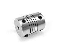 GuidNaurys D12 L18 Motor Jaw Coupler Hole Aluminum Alloy Flexible Printer Winding Coupling Encoder Coupling torque vibration(2X4mm)