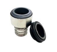 GuidNaurys Mechanical Seal 12mm 16mm 22mm Shaft Size Water Pump Shaft Seal Silicon Carbide Carbon FKM Bellow Seals Coil Industrial(22mm ID)