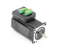 GuidNaurys Nema 24 Closed Loop Stepper Motor with Driver 5A 3.0Nm 428Oz-in 36V Integrated Stepper Servo Motor 8mm Shaft 60-36-30 Step Motor stage Assembly