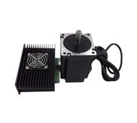 GuidNaurys Nema 34 Stepper Motor HB860H Micro Step Driver 8.5Nm 5.6A 2 Phase 4 Wires 86x86x118mm Micro Stepper Motor 14mm Shaft Keyway stage Assembly