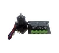 GuidNaurys Planetary Gearbox Nema 17 Stepper Motor With Driver 19:1 27:1 50:1 1.3A 2.8N.m 2 Phase 4 Wire 42x42x34mm Stepping Motor stage Assembly(50:1)