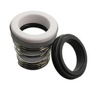 GuidNaurys Water Pump Mechanical Seals Single Coil Spring Mechanical Shaft Seal 10mm 12mm 18mm 20mm 32mm 35mm 40mm Inner Diameter Water Leakage(32mm ID)