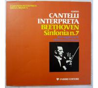 Guido Cantelli: Interpreta Beethoven Sinfonia n. 7; In la Maggiore op 92; Philharmonia Orchestra; I Grandi Interpreti Della Musica [LP Record]