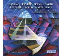 Guido Lopez-Gavilan : Josè Daniel Cirigliano: Music for Solo Clarinet: Between