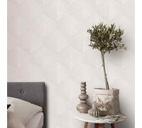 Guido Maria Kretschmer non-woven wallpaper graphic cream gloss (3,56£/1qm)