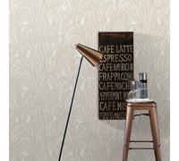 Erismann Zanzibar Leaf Cream Floral Wallpaper 10371-26