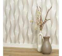 Guido Maria Kretschmer Wallpaper Abstract 3D Look Cream Beige (4,27£/1qm)