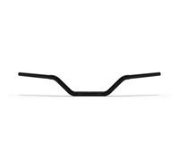 Guidon plat HIGHSIDER Pro Steel Flat Track, noir