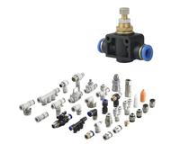 GUIFANG One-touch Push-to-connect Configuration Allows An Instant Tubing SA LSA 4MM 6MM 8MM 10MM 12MM Pneumatic Tube Fittings(SA10 OD10MM)